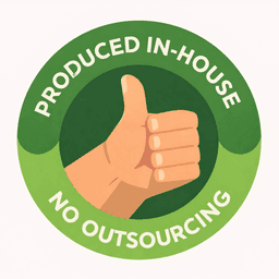 Manufactured in-house