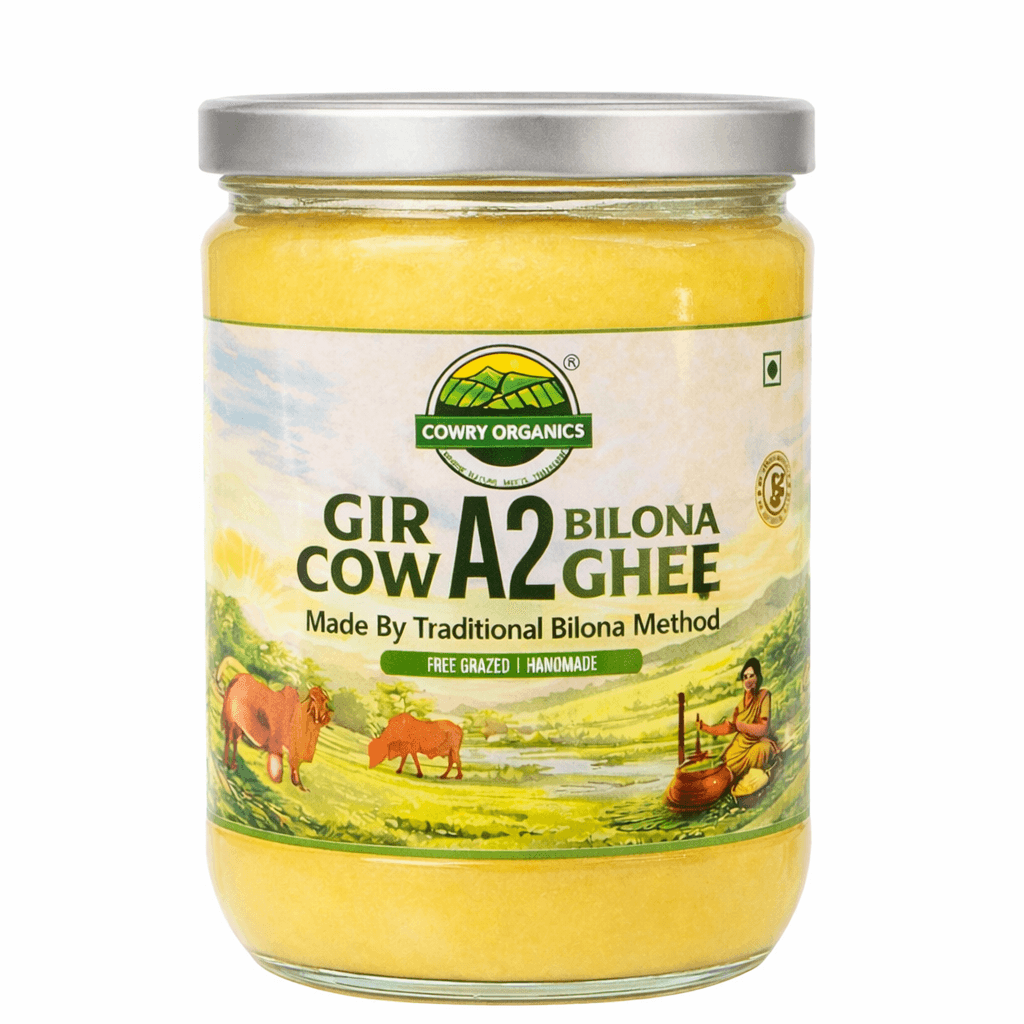 Gir Cow A2 Ghee - Made From Curd 1 Litre thumbnail